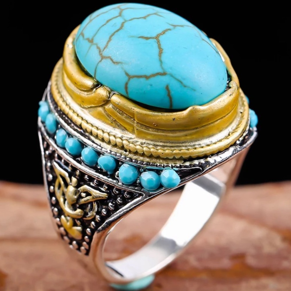 Bohemian   Stone Rings - Picture 4 of 4